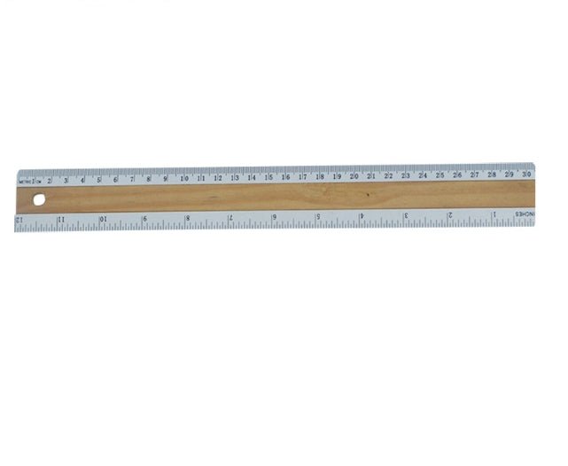 30cm Wooden Ruler - Yorkn Inc✅