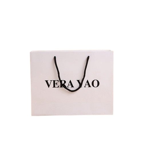 30x4x28cm White Kraft Paper Bag - Yorkn Inc✅