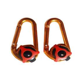 Hebilla de montañismo con luz