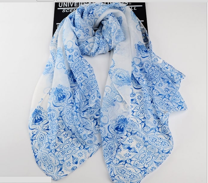 Lightweight Chiffon Scarf
