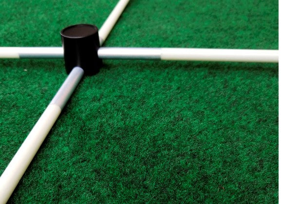 Palos de alineación de golf (por par)