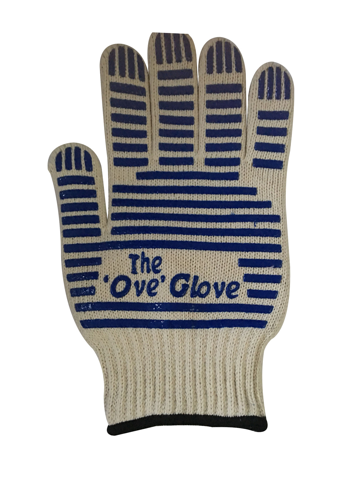 Gant en coton tricoté