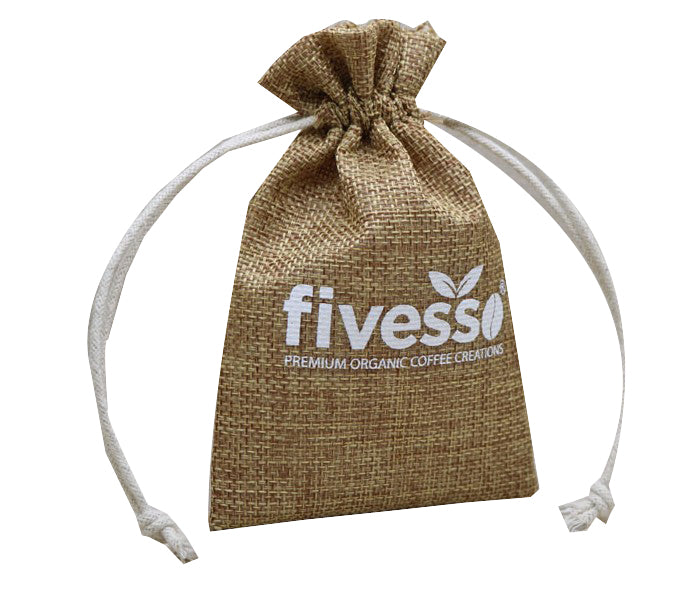 Drawstring Burlap Bag