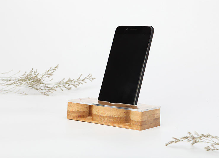 Bamboo Phone Holder