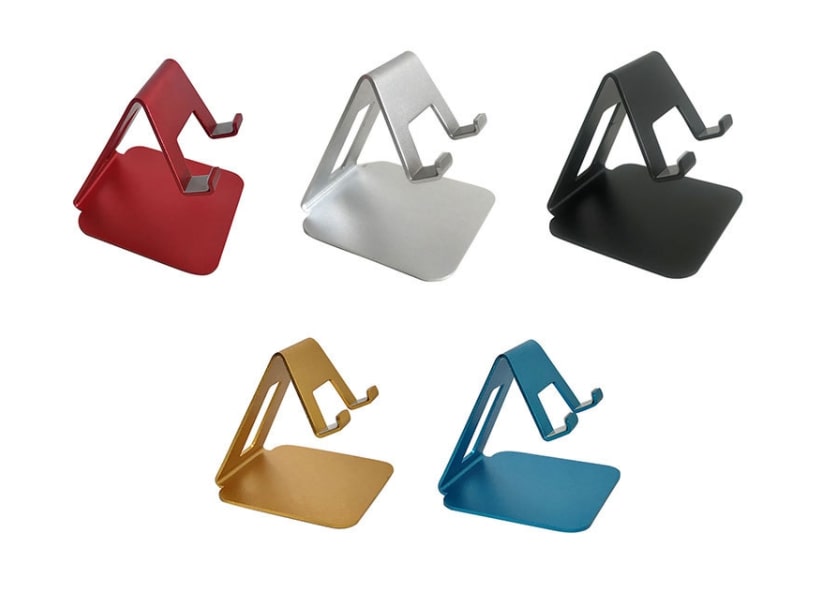 Support de téléphone en alliage