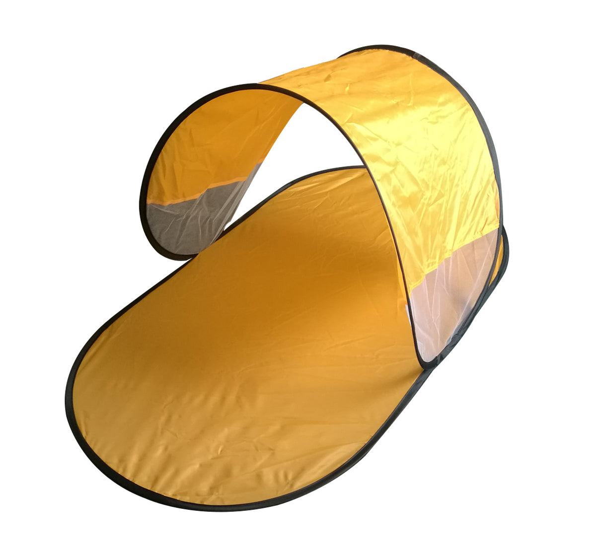 Tente de plage avec abri pare-soleil