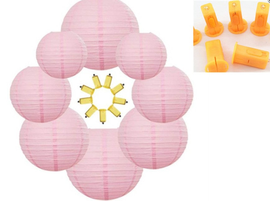 Linterna de papel con LED