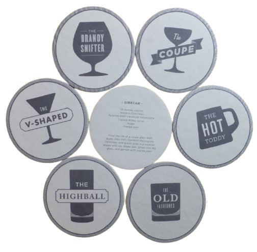 Posavasos para bebidas absorbentes