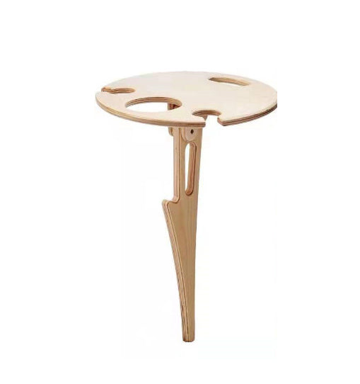 Mesa de vino portátil para exteriores