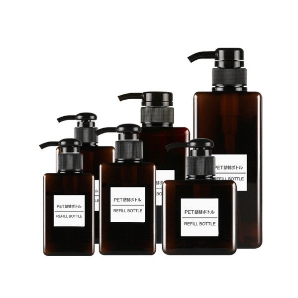 Botella de plástico con bomba de 450 ml