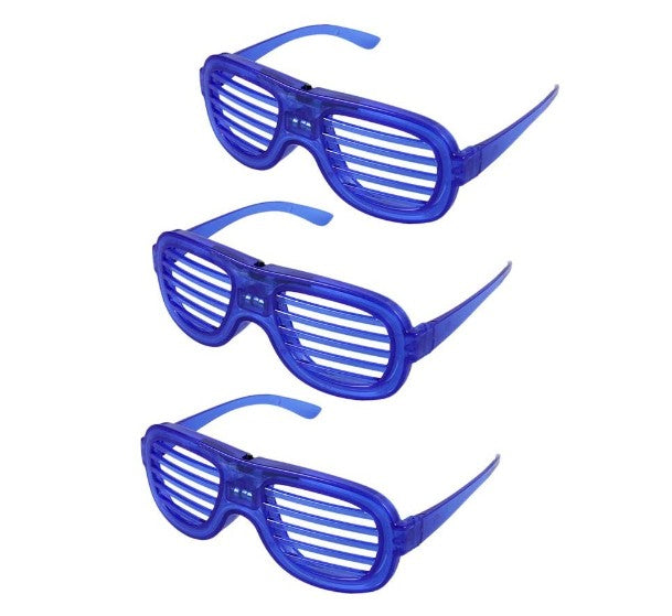 Vasos ranurados iluminados