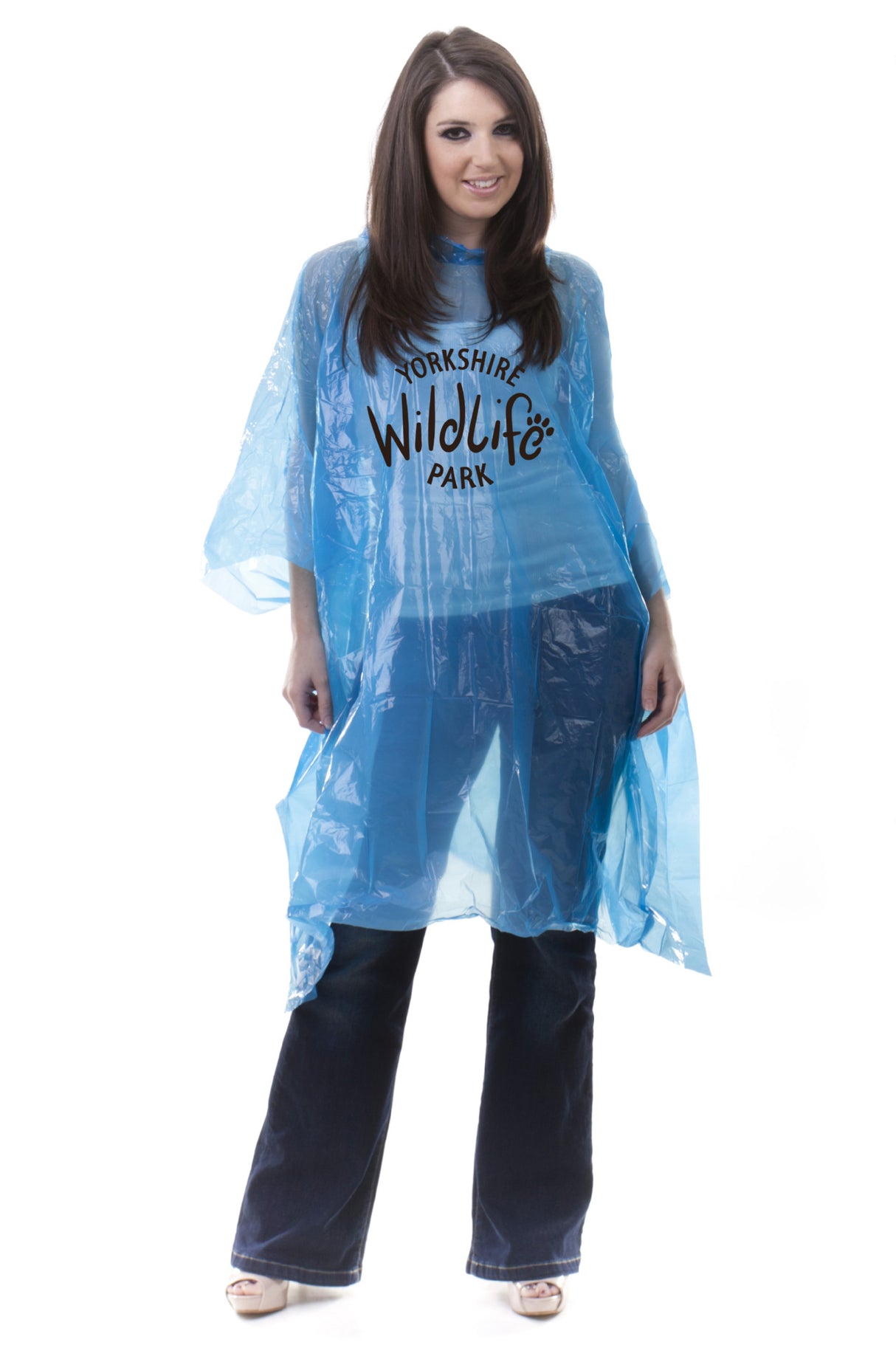 Poncho desechable de PE