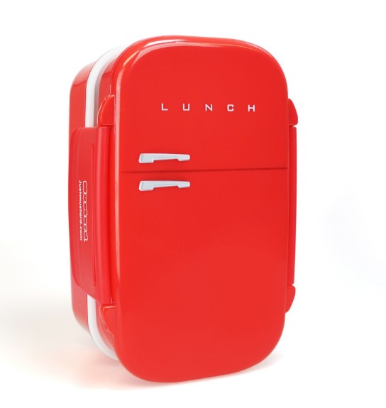 Boîte à lunch rétro pour réfrigérateur