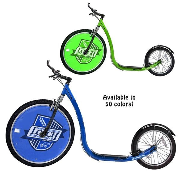 Bicicleta de patada de acero inoxidable