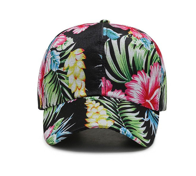 Gorra ajustable con cierre a presión