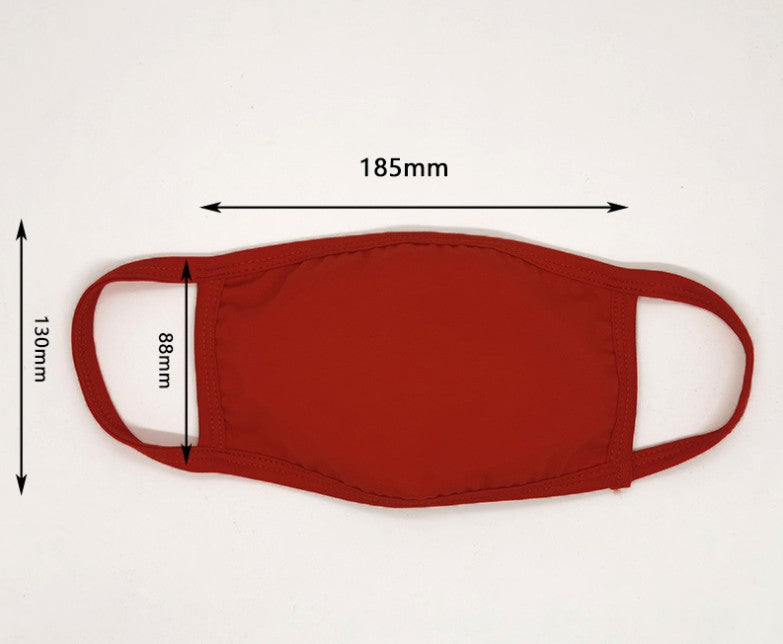 Mascarilla de algodón de 2 capas