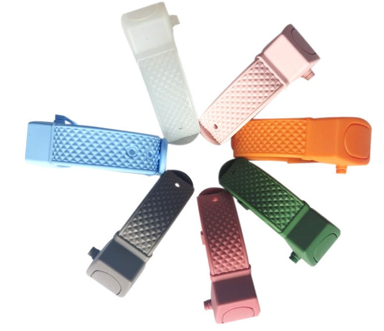 Pulsera envolvente con soporte para gel desinfectante