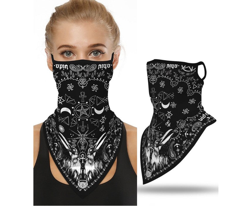 Bandana avec boucle d'oreille