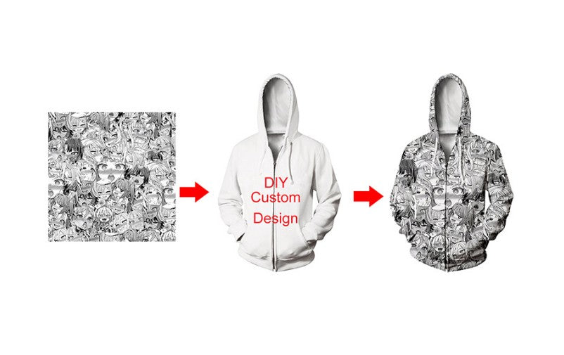 Sudadera con capucha y cremallera completa