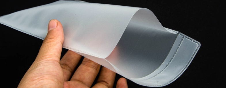 Pochette transparente pour chemise