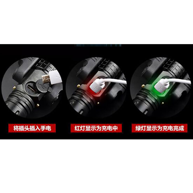 Lampe de poche à LED rechargeable