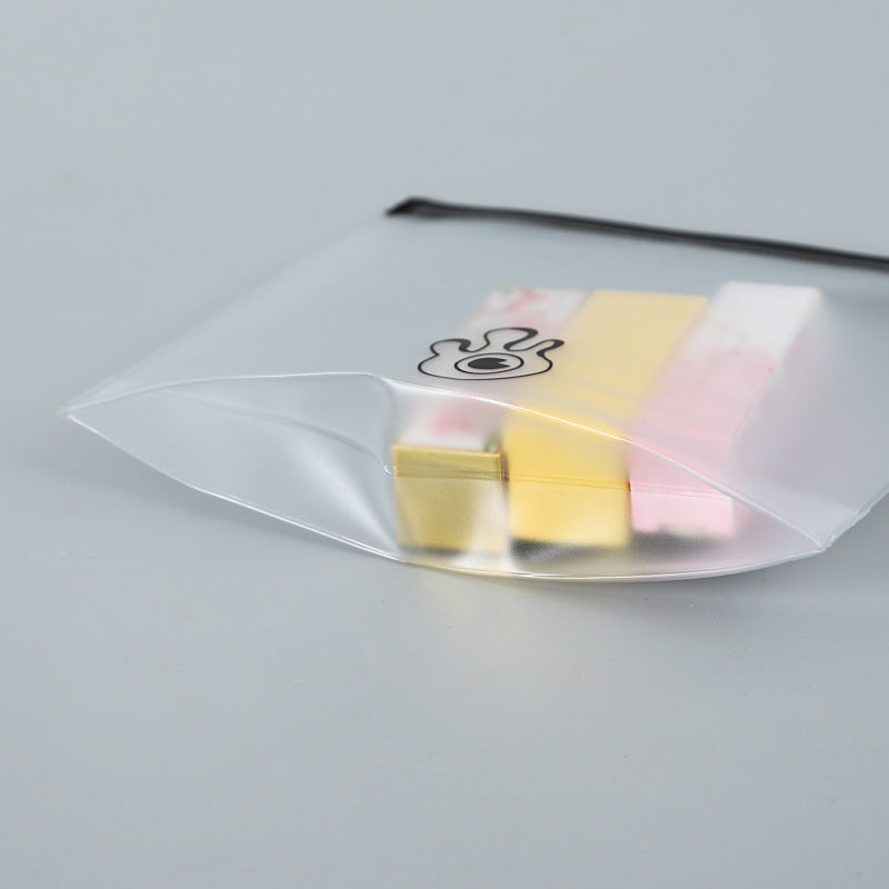 Bolsas de maquillaje transparentes con cremallera
