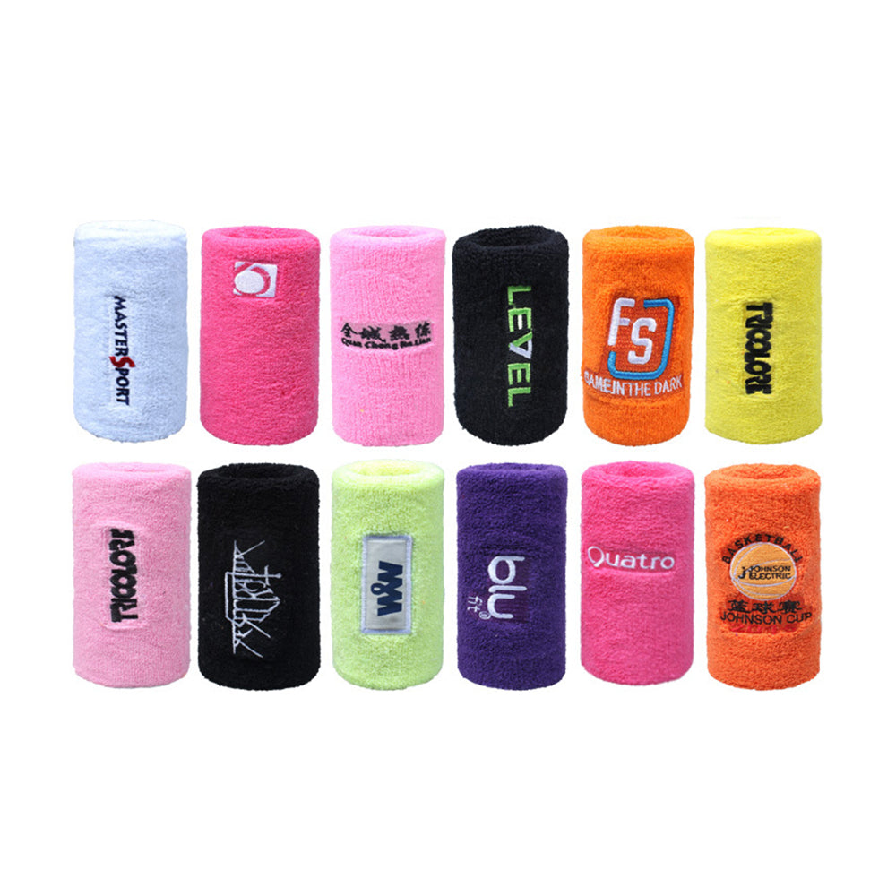 Muñequera de poliéster y algodón