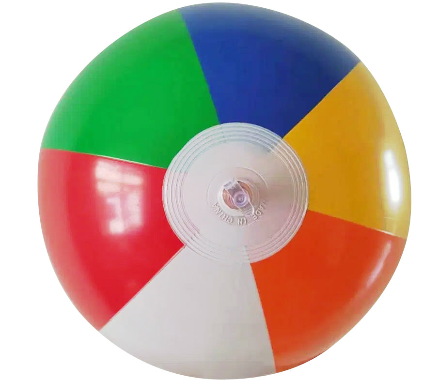 Pelota de playa inflable de 15"