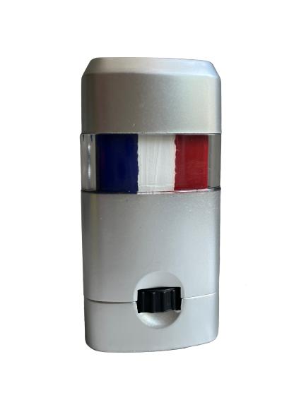 3 Color Red White Blue Flag Face Paint