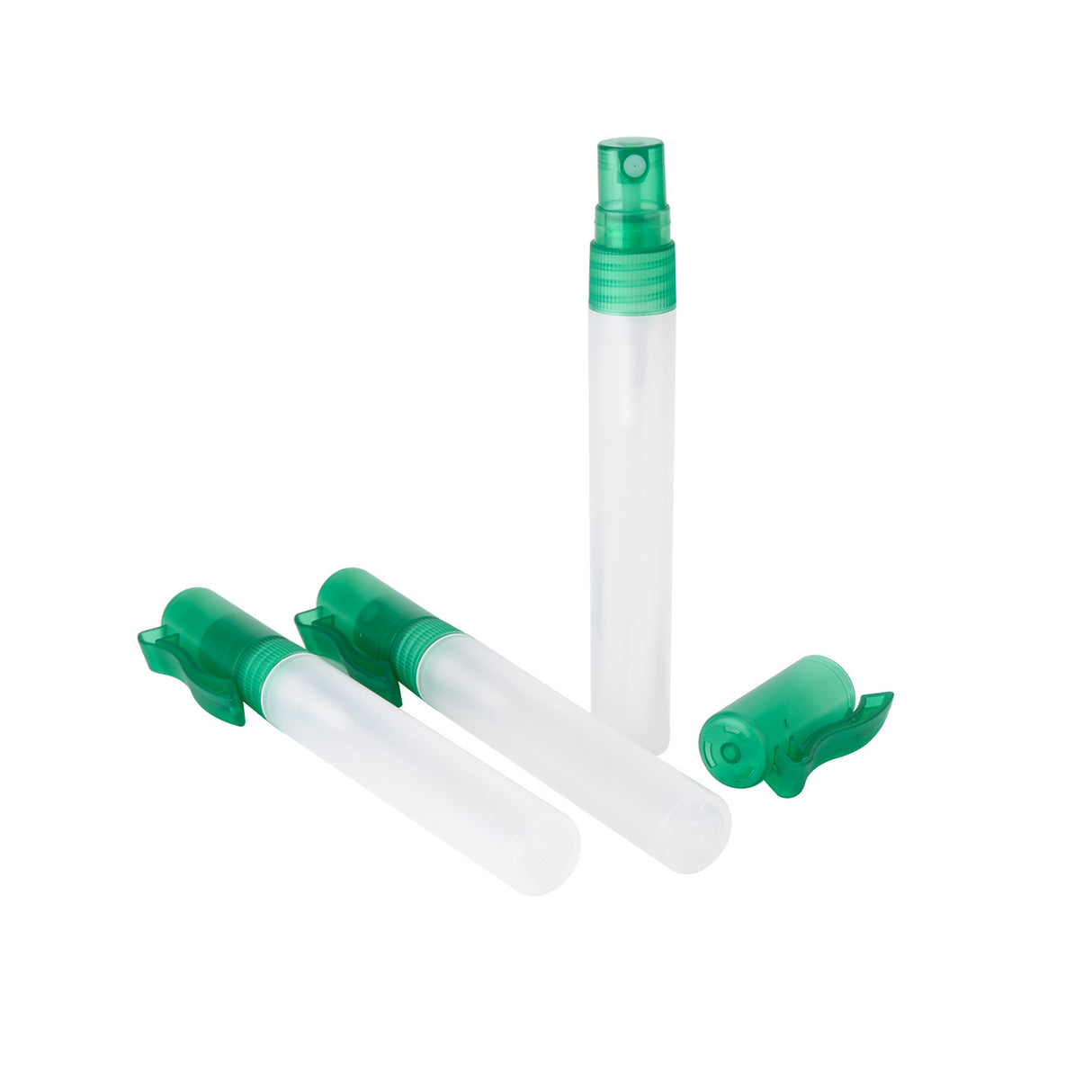 Botella con atomizador de desinfectante de manos