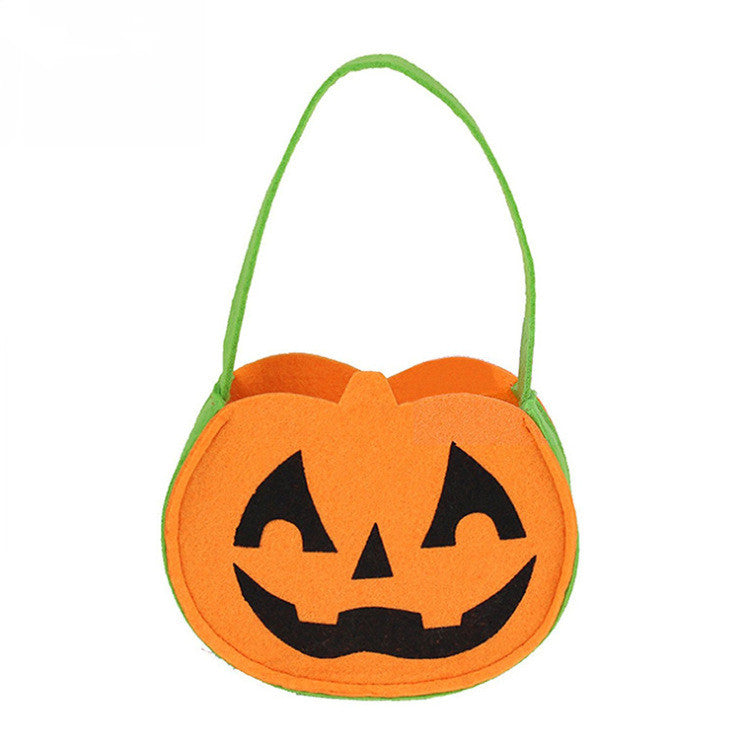 Bolsa de dulces de calabaza de Halloween