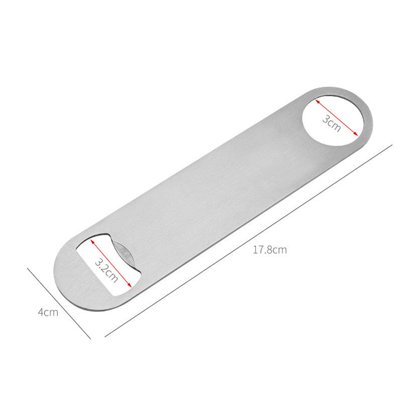 Abridor de botellas de metal