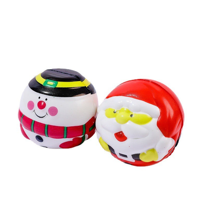 Pelota antiestrés navideña