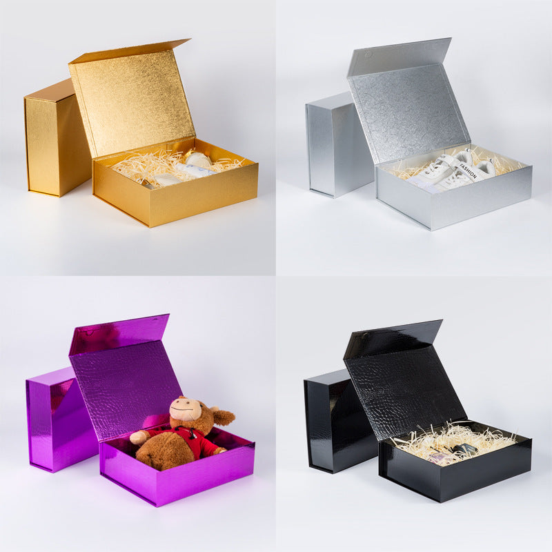 Coffret cadeau en papier personnalisé