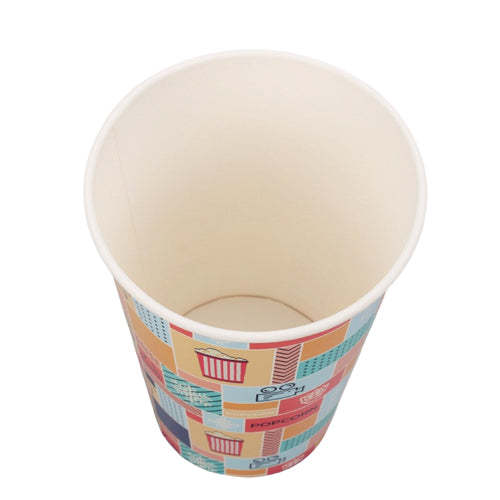 Vaso de papel para palomitas de maíz de 32 oz