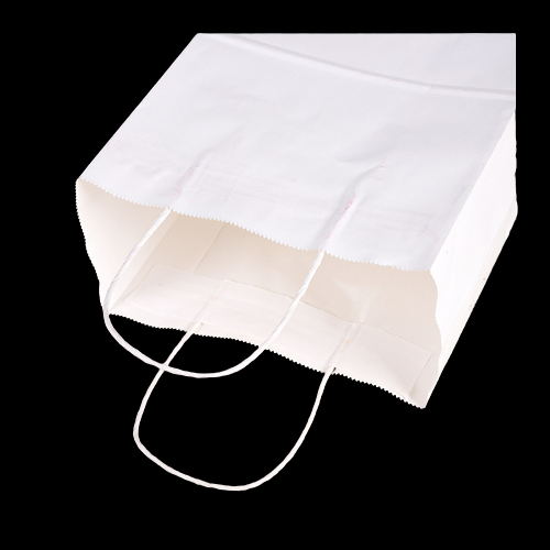 Bolsa de papel kraft blanca