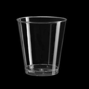 Vaso de chupito de 1.5 oz hecho de plástico Titron