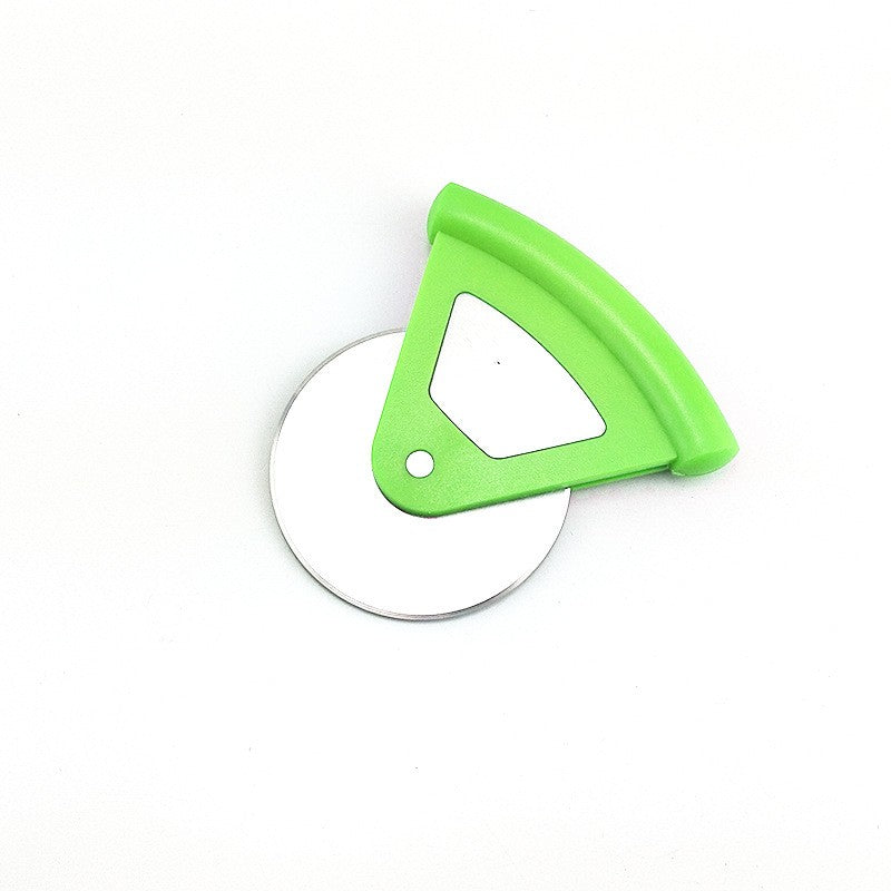 Cortador de pizza de acero inoxidable con mango