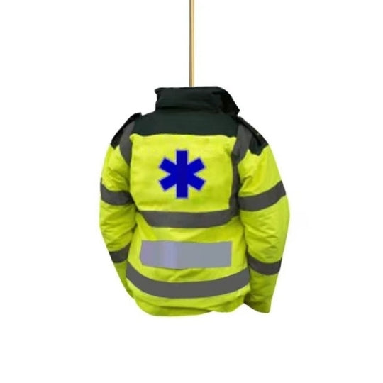 Adorno navideño de paramédico