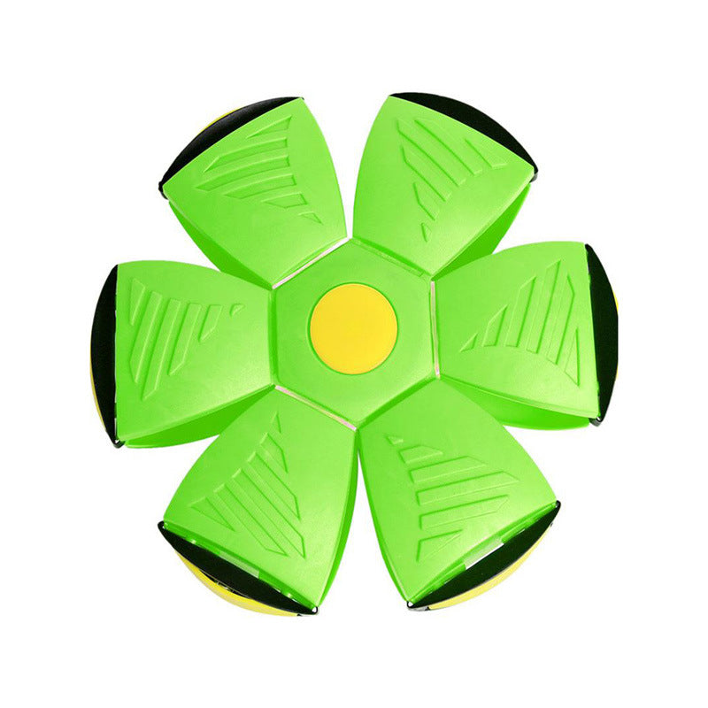 Platillo volador con bola mágica que rebota