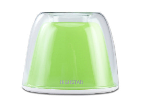 Hub USB con luz de mensaje y jarrón para lápices