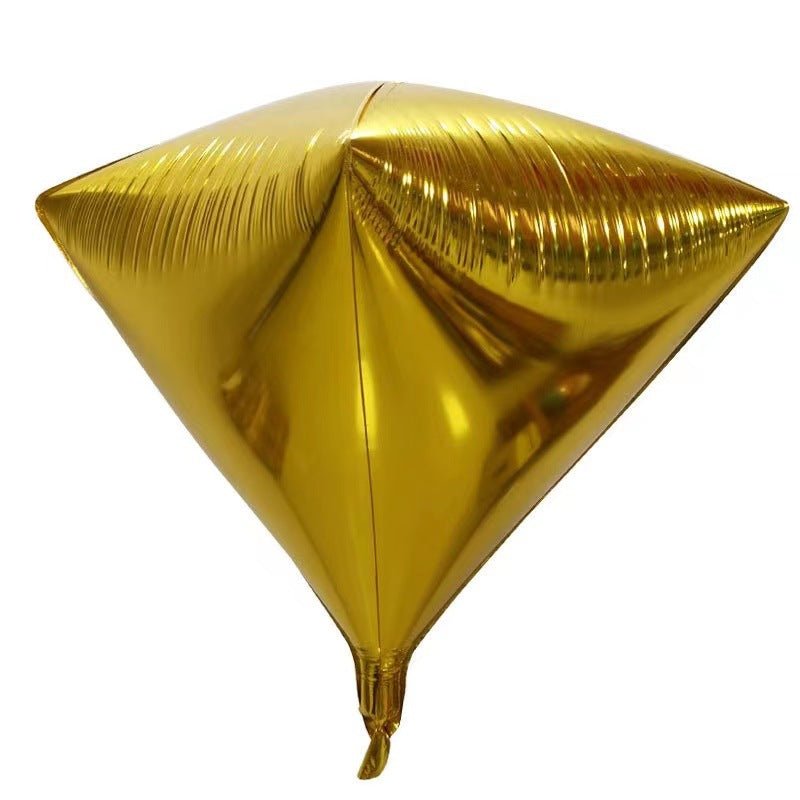 4d Diamond Shaped Aluminum Foil Balloon - Yorkn Inc✅