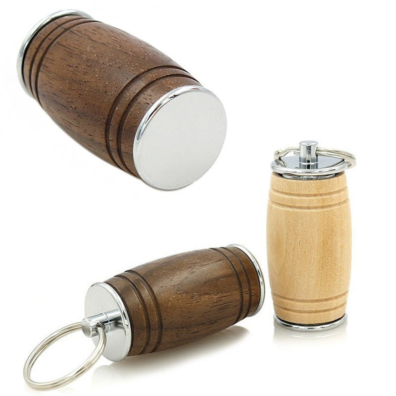 Wooden Barrel Usb Flash Drive
