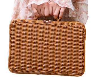 Boîte de maquillage en canne