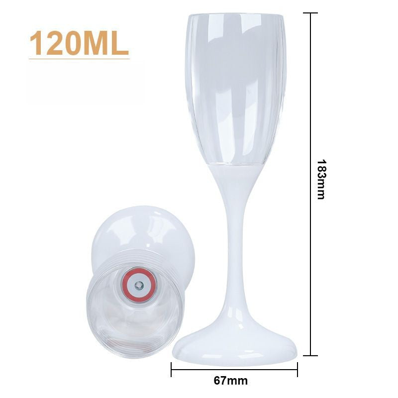Flûte à champagne LED 120 ml