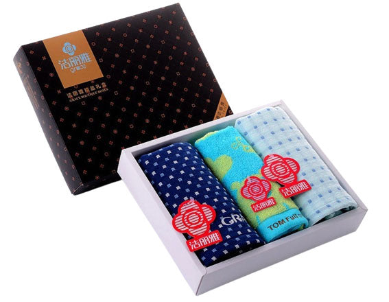 Coffret cadeau de serviettes en microfibre