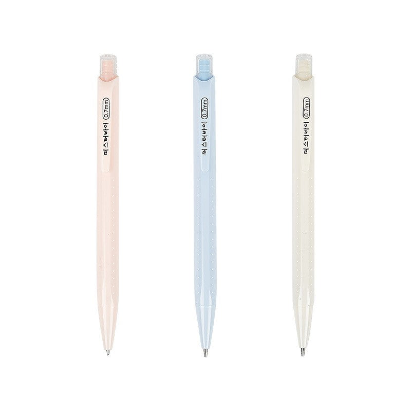 Press The Automatic Pencil With Rubber