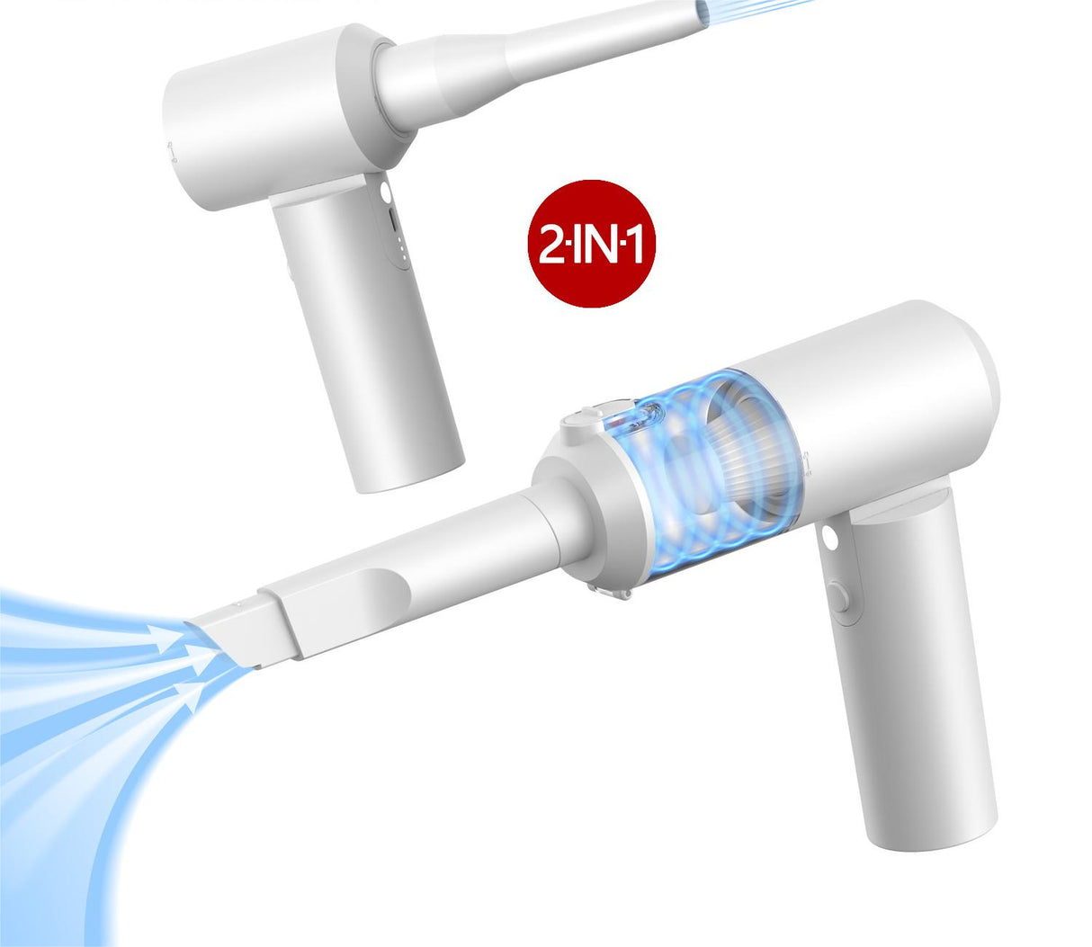 Aspiradora de mano 2 en 1