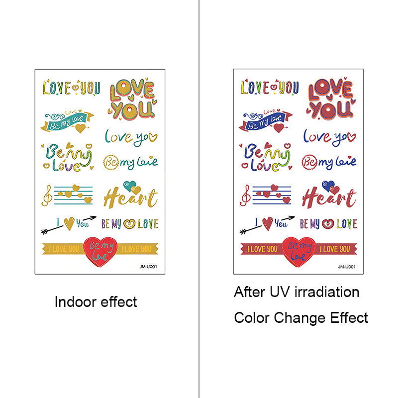 Uv Stickers For Sunscreen Reapply Reminde