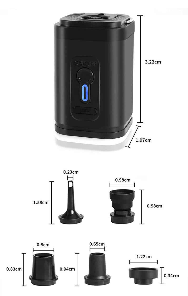 Travel Backpack With Built-in Air Pump - By Boat